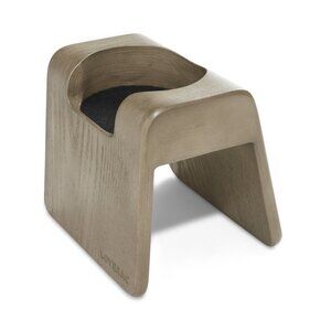 Lovesac Sactionals Angled Side Drink Holder: Weathered Ash